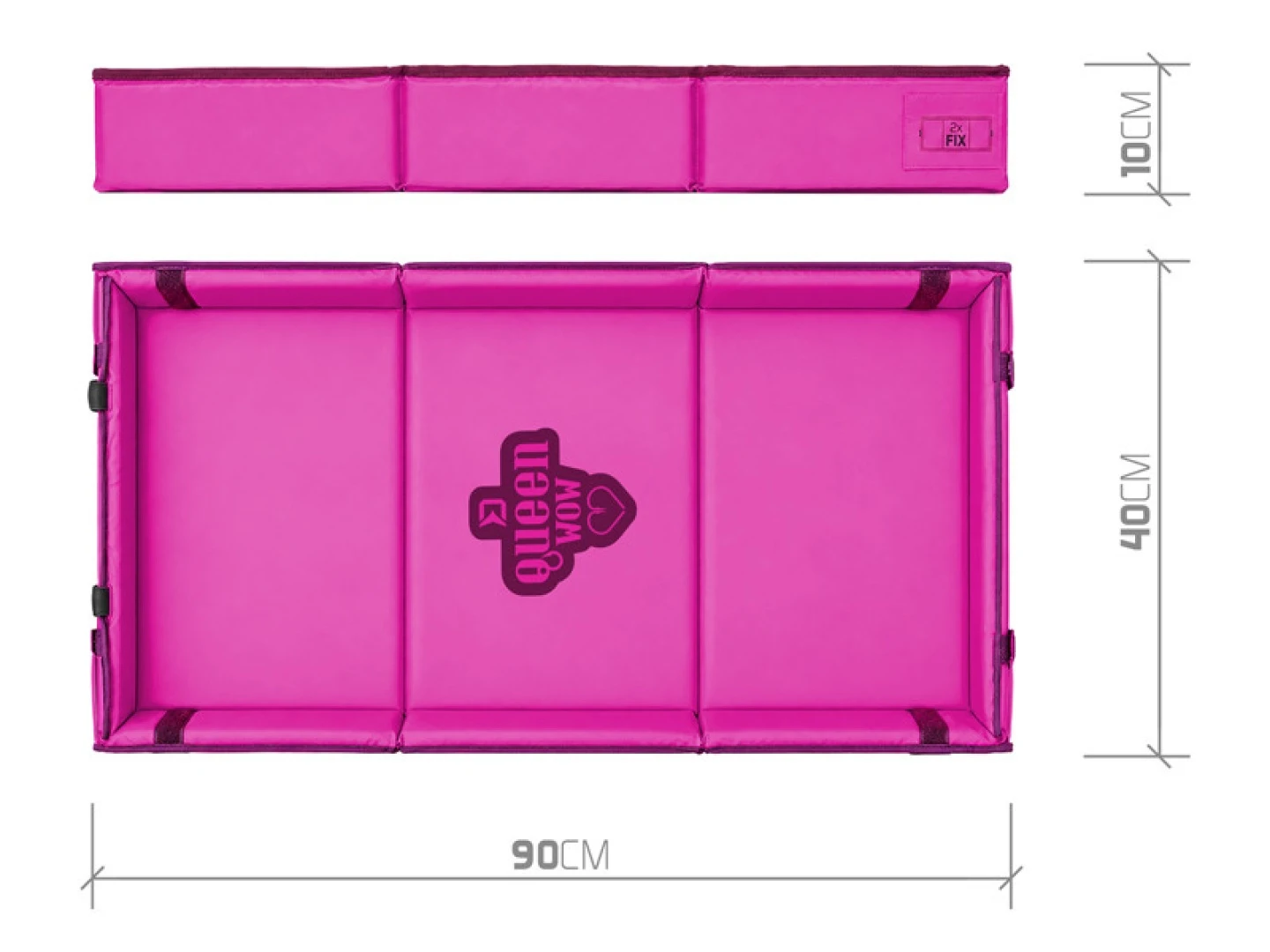 Delphin Duomat QUEEN WOW - Tapis de réception pour carpes avec rebords