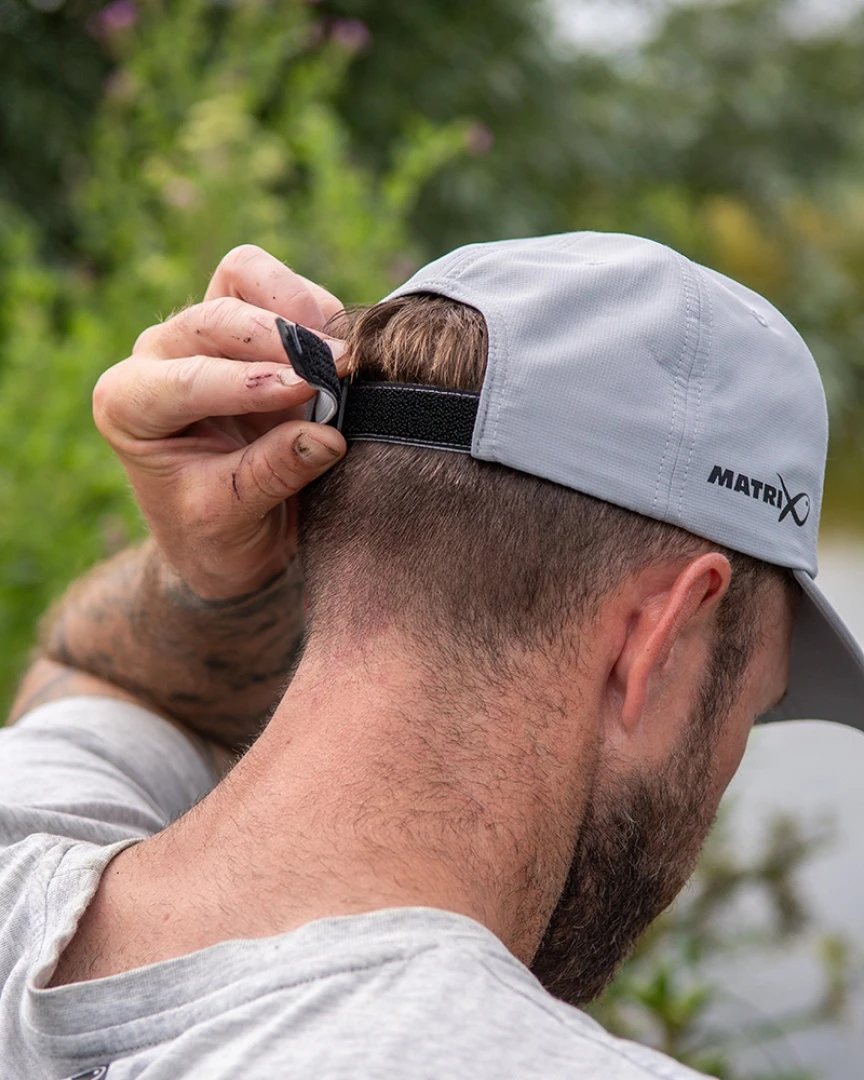 Matrix Large Print Cap - Light Grey universel
