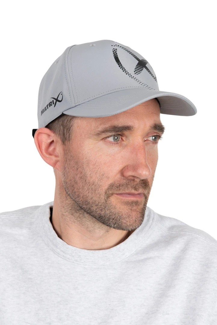 Matrix Large Print Cap - Light Grey universel
