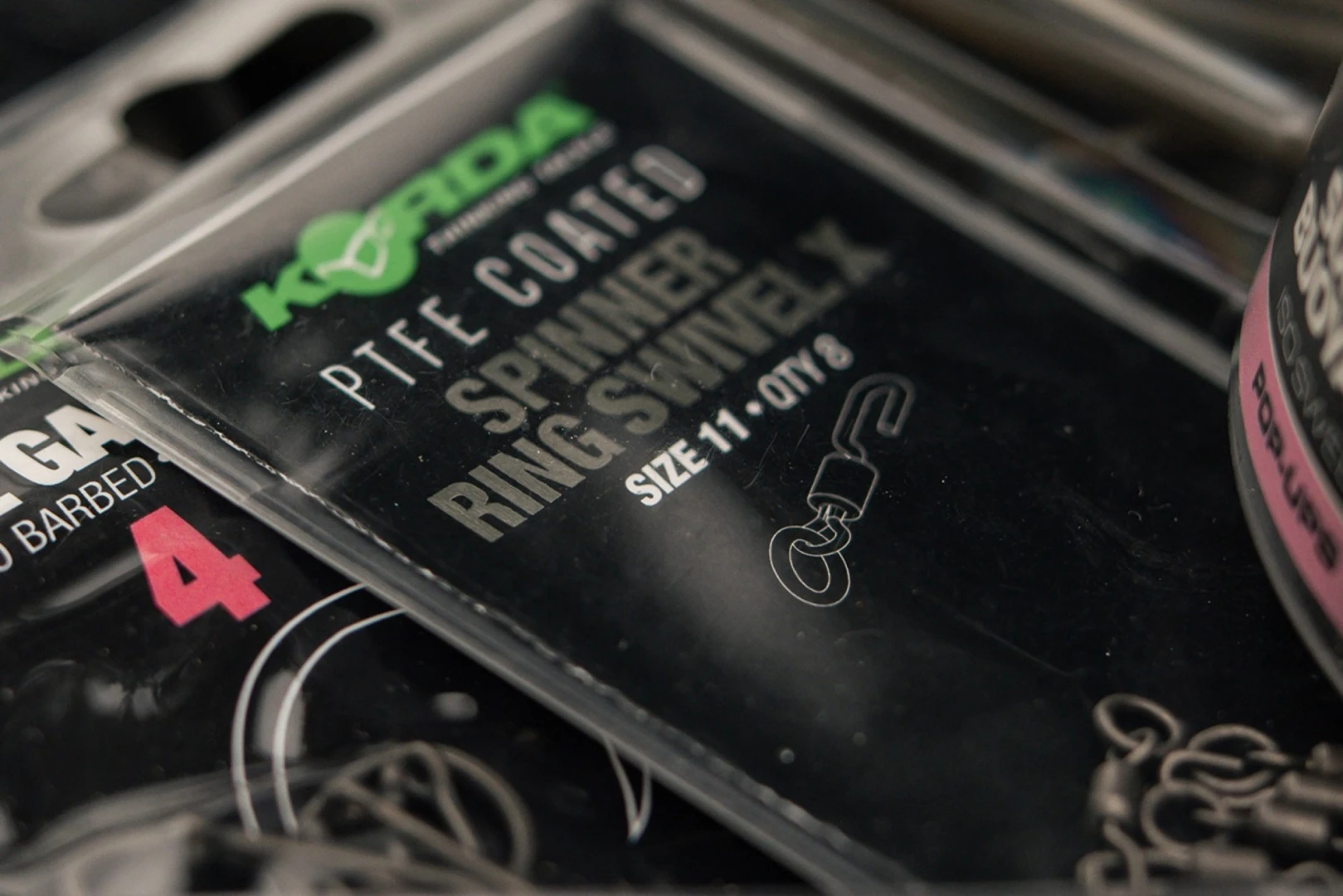 Korda PTFE Spinner Ring Swivel X 11