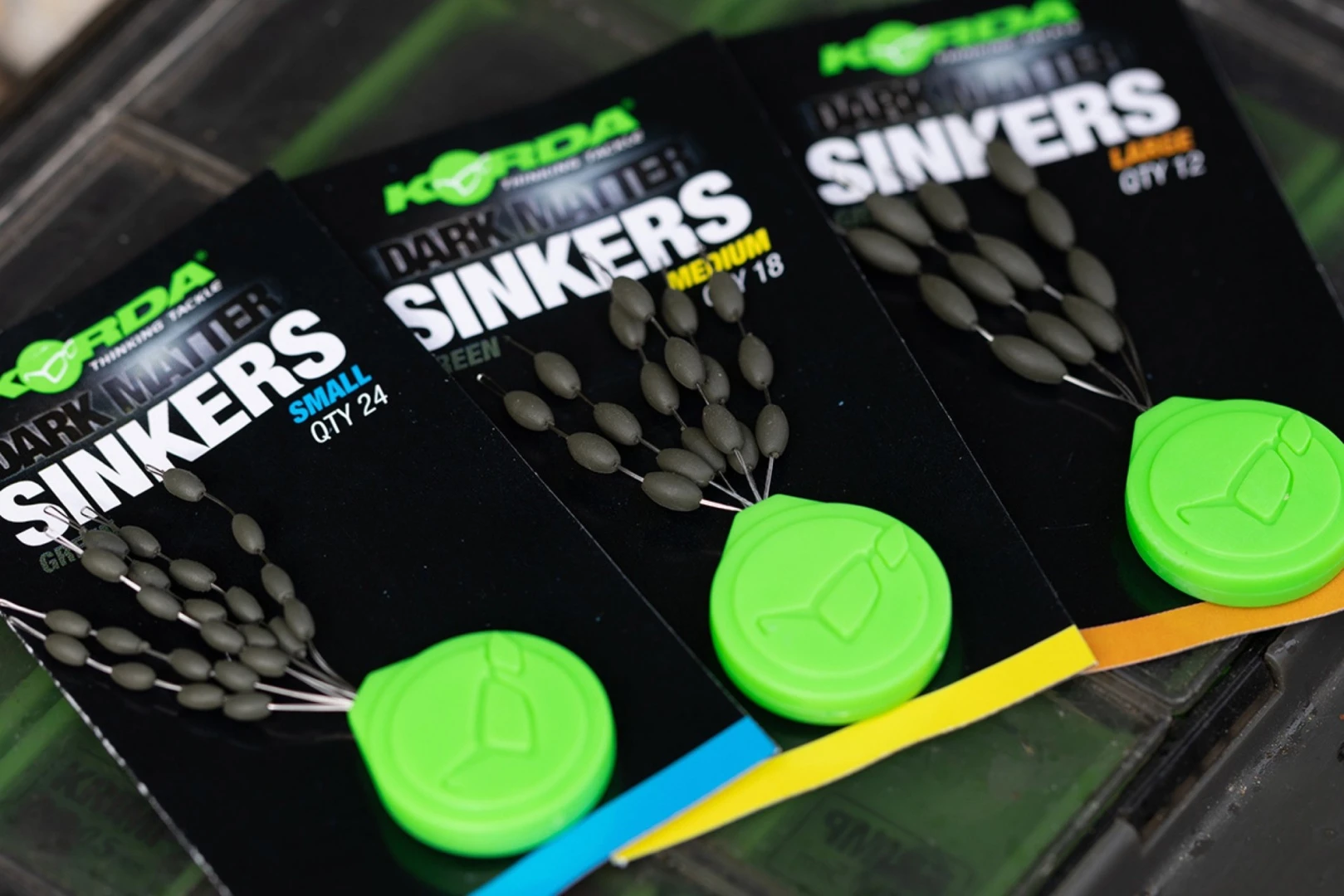 Korda Dark Matter Sinkers Green  11