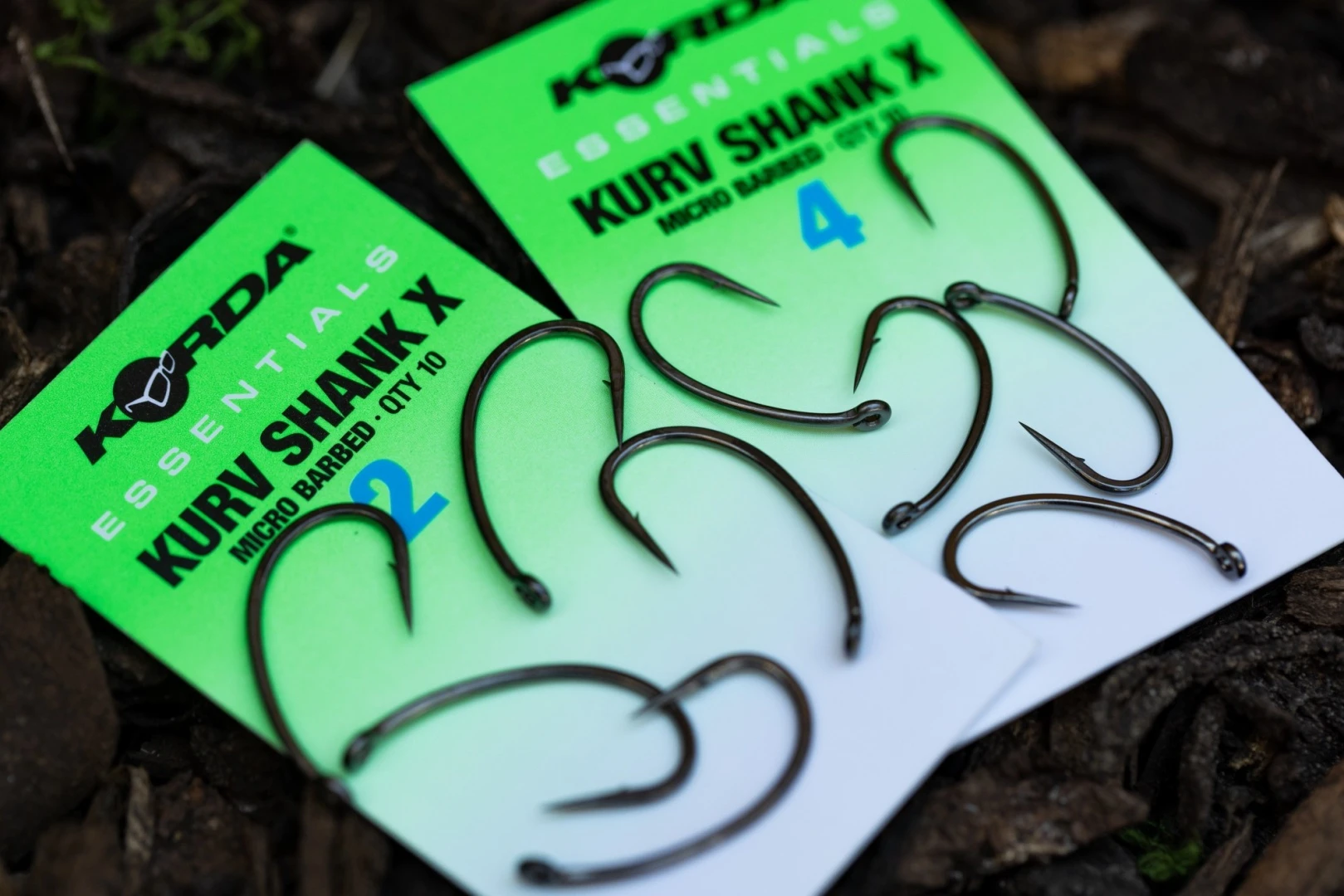 Korda Essentials Kurv Shank X Hooks  4
