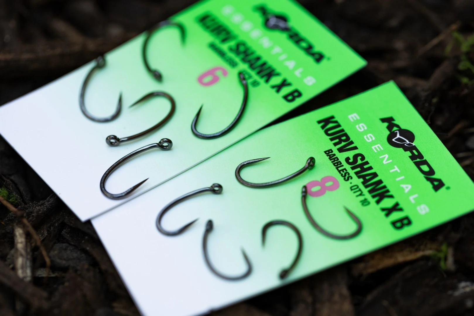 Korda Essentials Kurv Shank X Hooks Barbless 4 (senza ardiglione)
