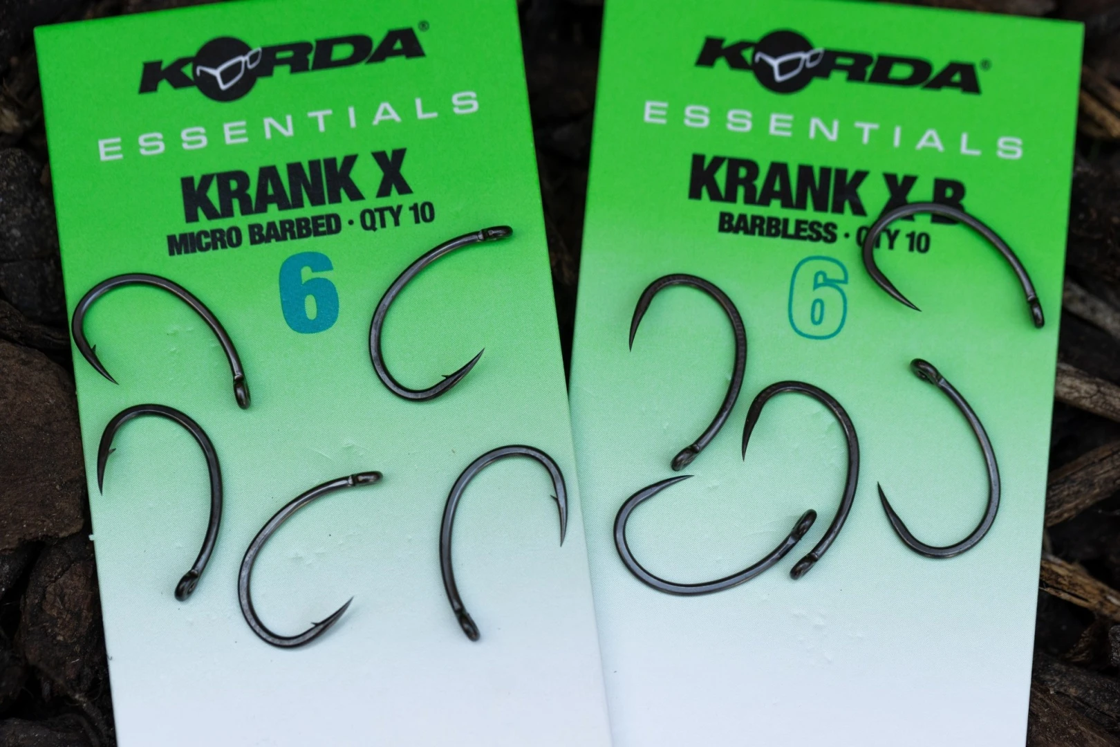 Korda Essentials Krank X Hooks  6