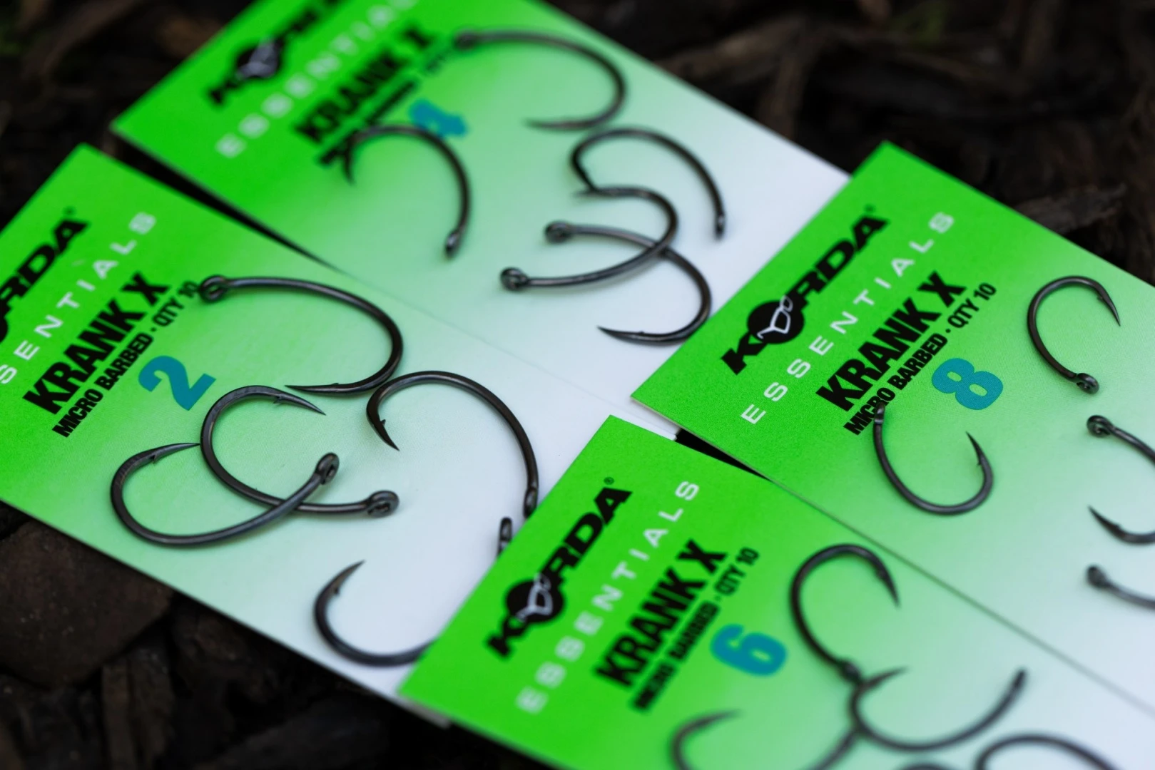 Korda Essentials Krank X Hooks  6