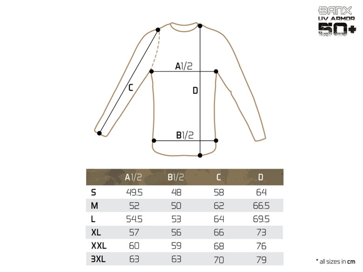 Delphin UV ARMOR 50+ BANX Team XXL