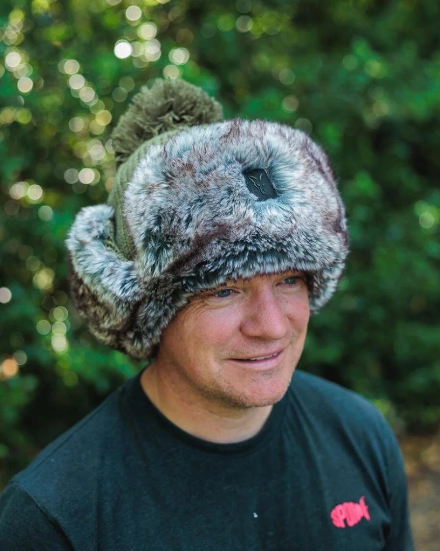 Fox Trapper Hat - Green