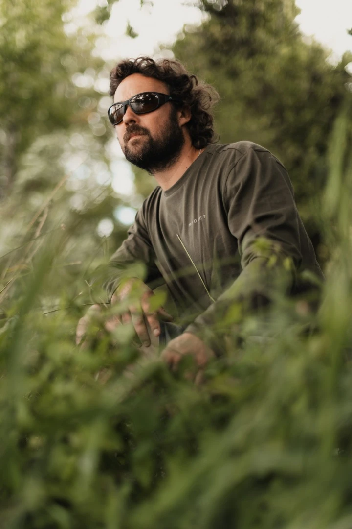 Korda Mindset Minimal LS T-Shirt - Dark Olive - Mindset Minimal LS Tee | Tmavá oliva M