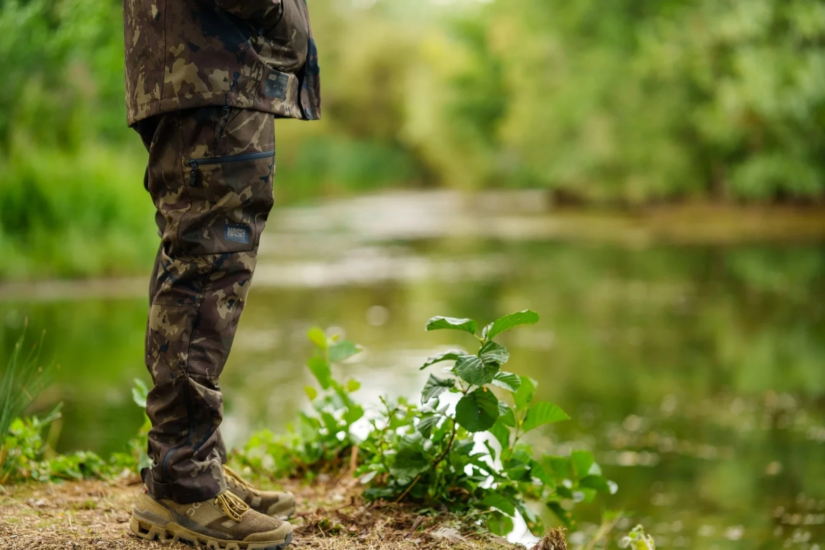 Nash ZT Apex Waterproof Trousers Camo M