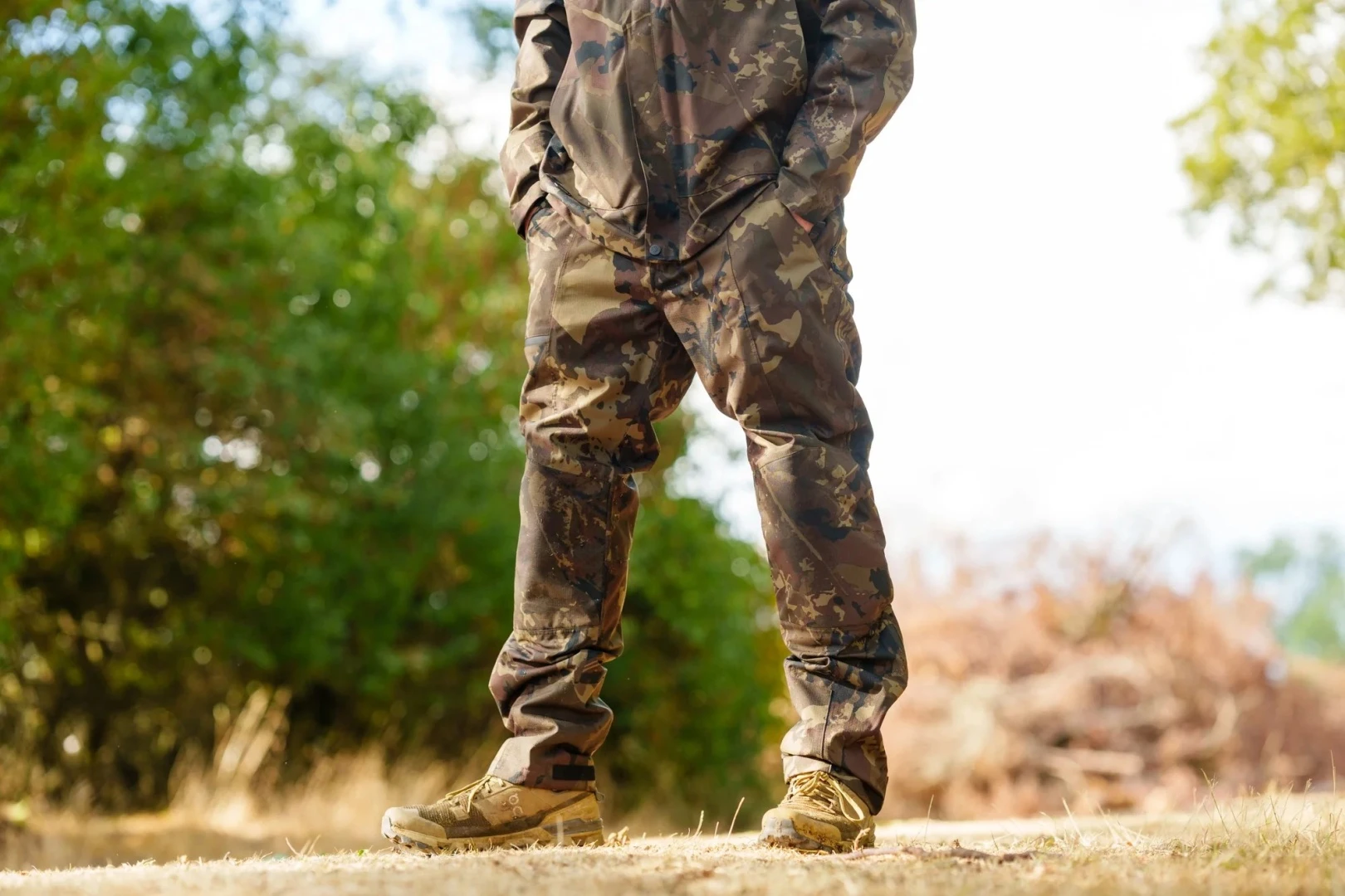 Nash ZT Apex Waterproof Trousers Camo M