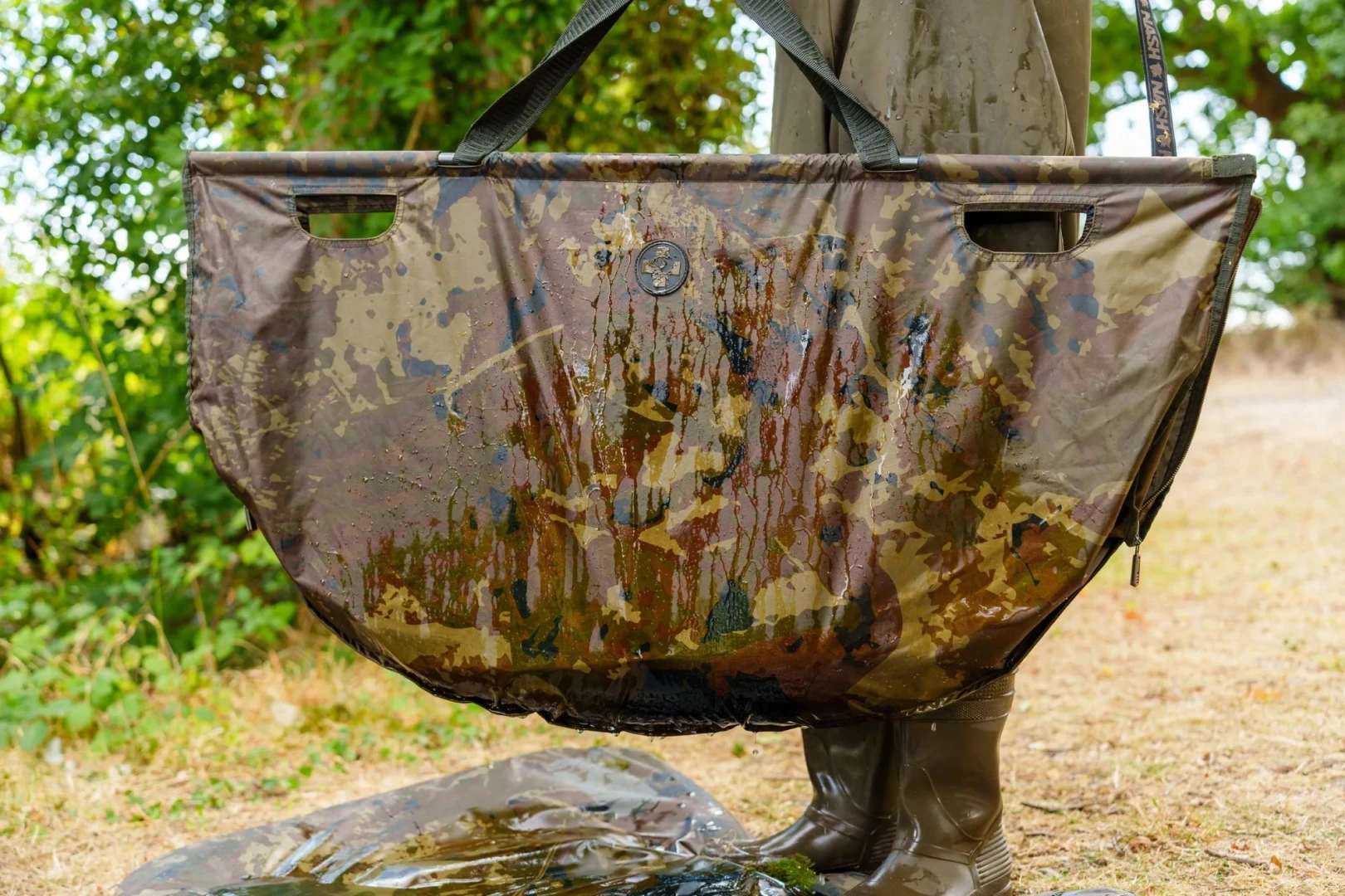 Nash Carp Care Weigh Sling Camo