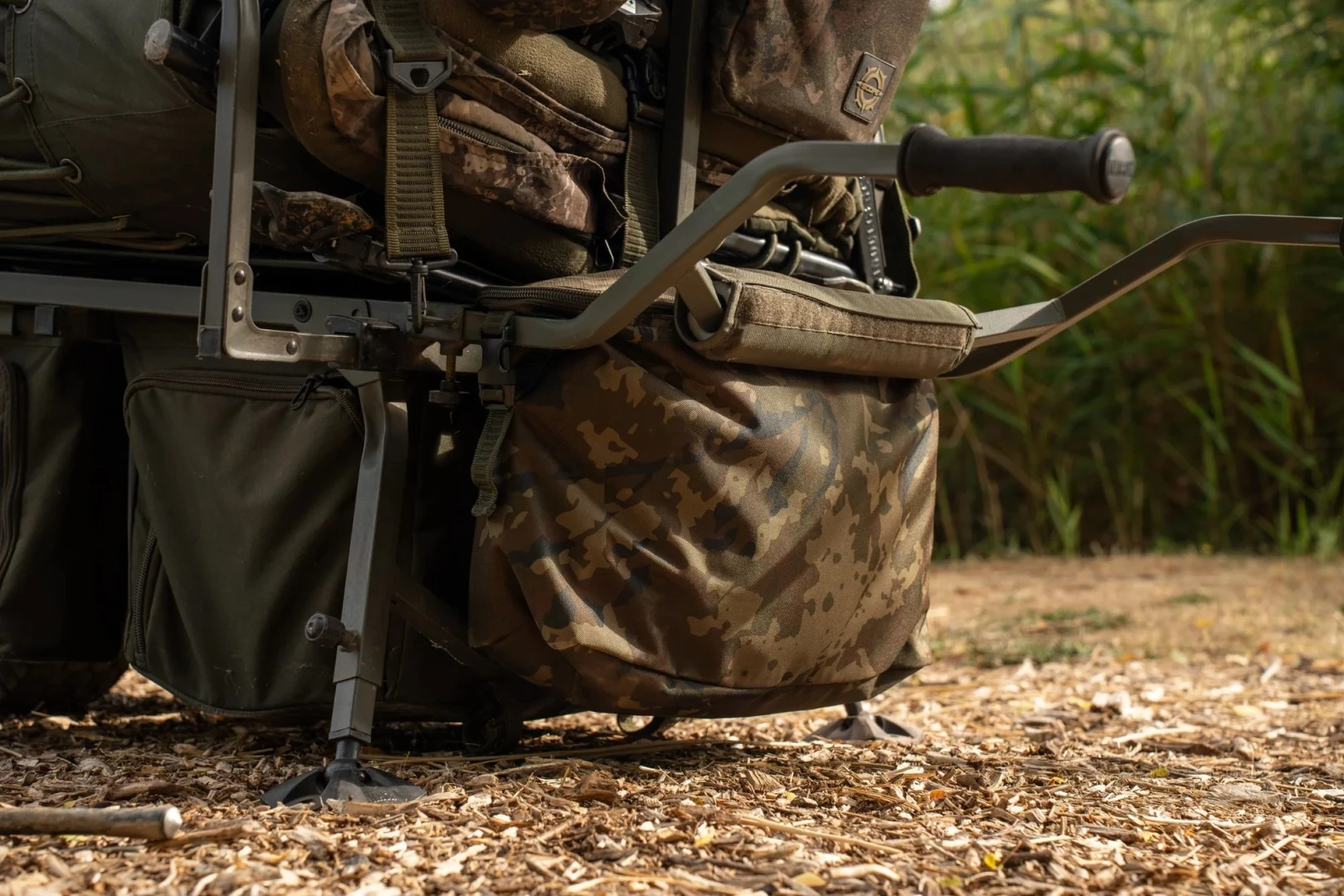Nash Trax Barrow Rear Bag Camo
