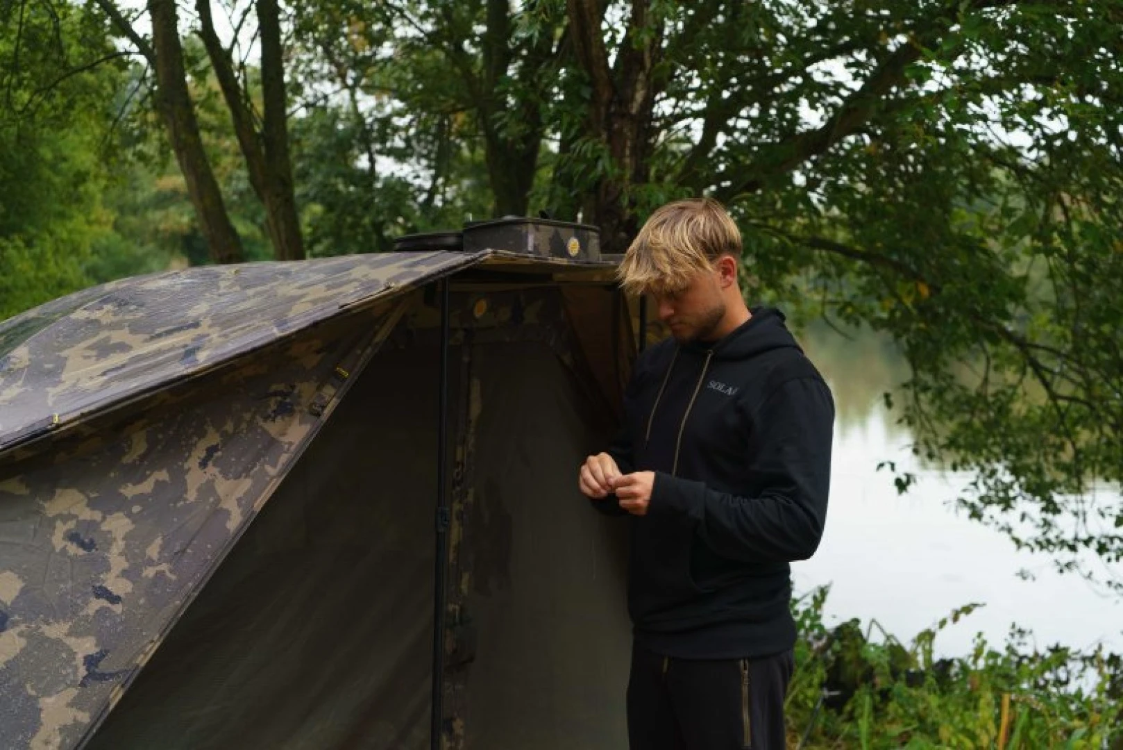 Solar Casuals Hoody - Black S