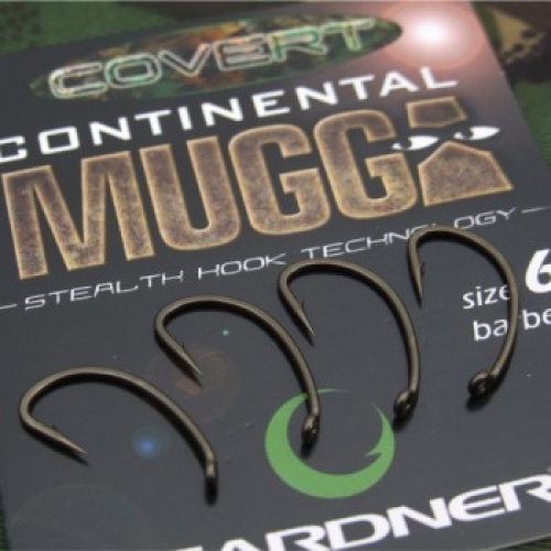 Gardner Covert Dark Continental Mugga Hook