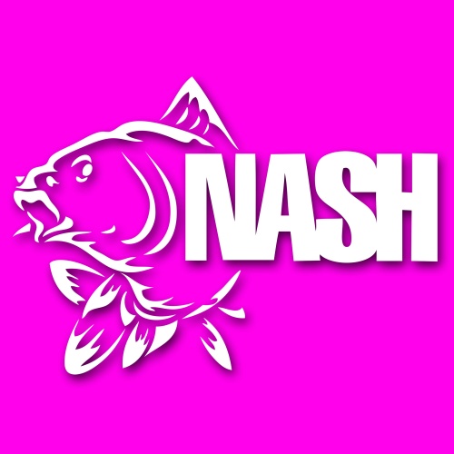Nash Sticker  - Bílá vyřezaná bez pozadí