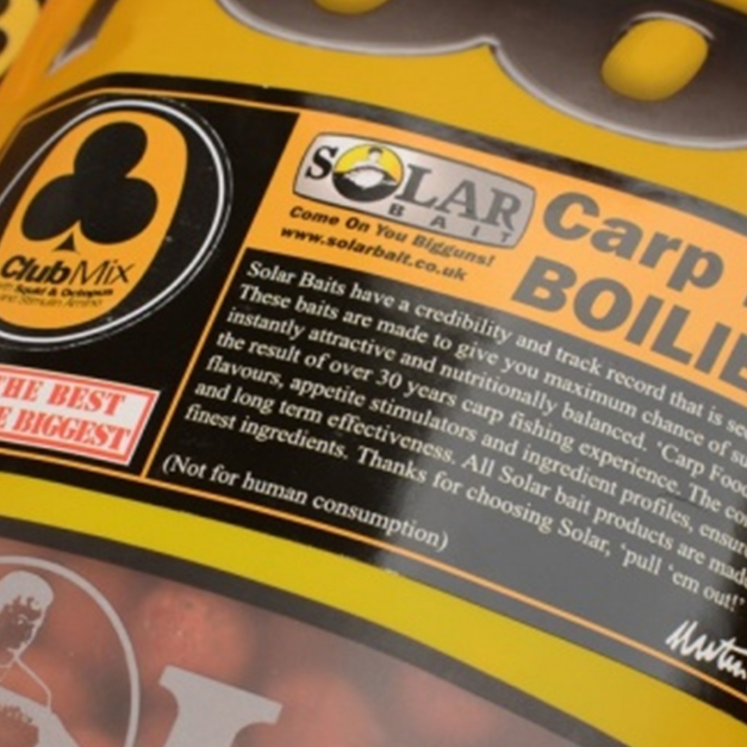 NEW SOLAR Shelf Life Boilies Clubmix