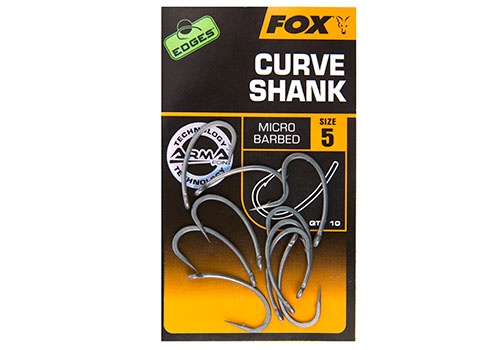 Fox Edges Arma Point Curve Shank Hooks