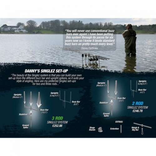 Korda Singlez 2 Rod Buzzbar